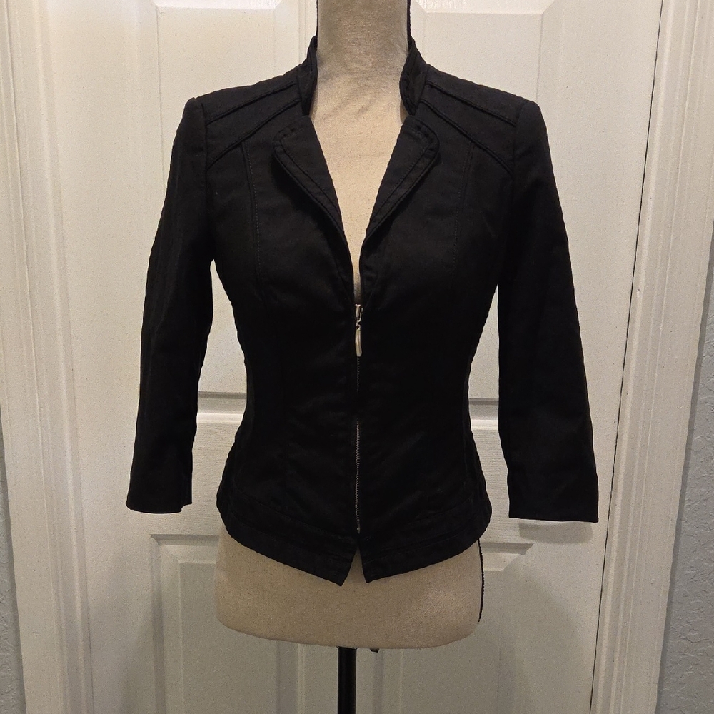 White House Black Market Perfect Form Blazer Black